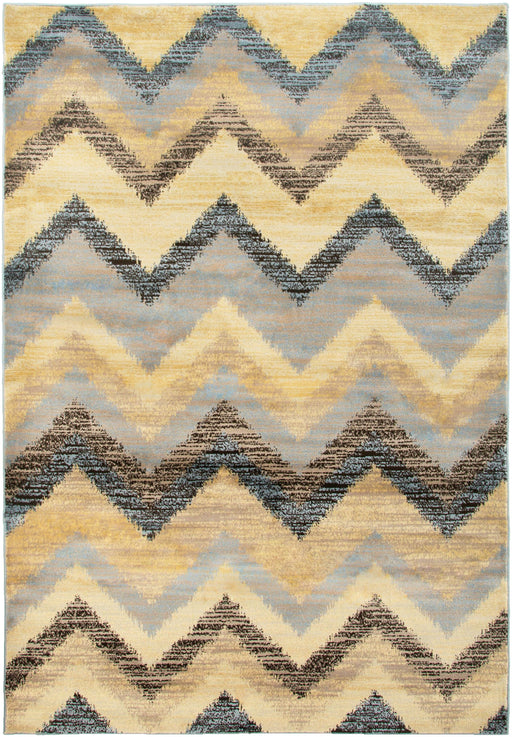 Rizzy Home Bay Side BS3594 Multi-Colored Chevron Area Rug