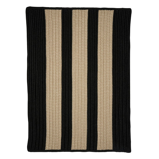 Colonial Mills Boat House BT19 Black Indoor/Outdoor Area Rug