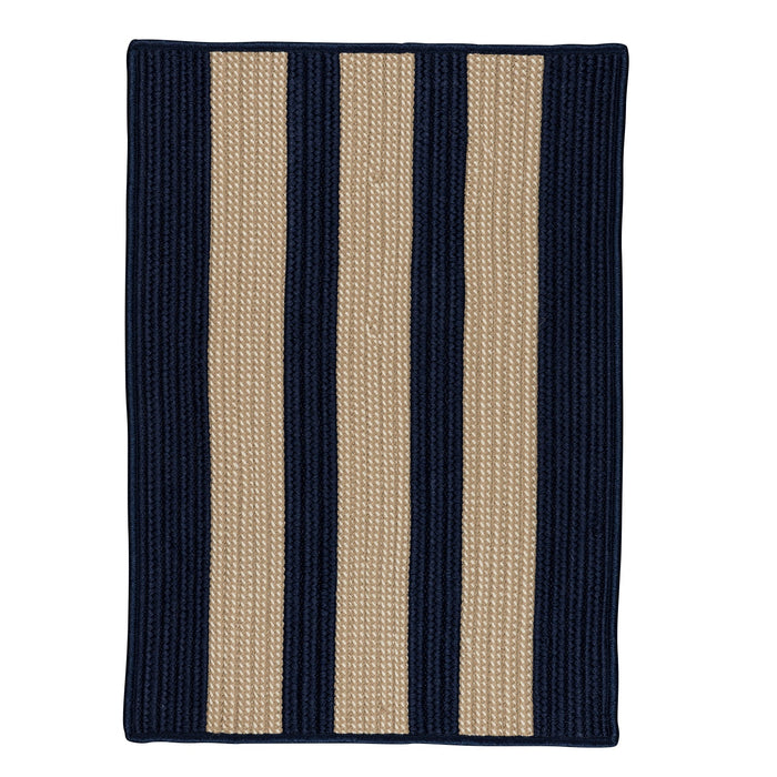 Colonial Mills Boat House BT59 Navy Indoor/Outdoor Area Rug