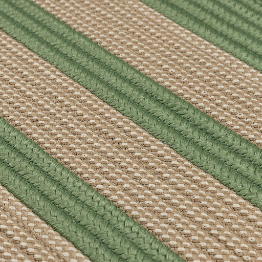 Colonial Mills Boat House BT69 Olive Indoor/Outdoor Area Rug