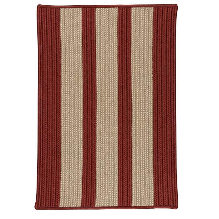 Colonial Mills Boat House BT79 Rust Red Indoor/Outdoor Area Rug