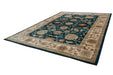 Rizzy Home Bellevue BV3714 Blue Border Area Rug