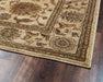 Rizzy Home Bellevue BV3715 Ivory Border Area Rug