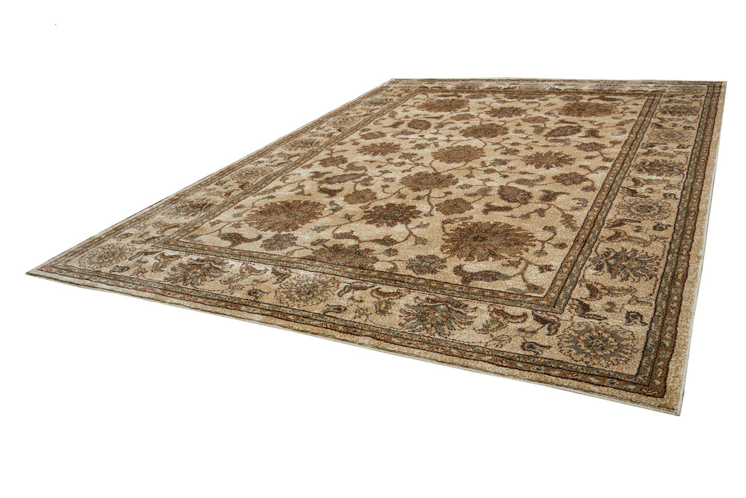 Rizzy Home Bellevue BV3715 Ivory Border Area Rug
