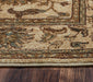 Rizzy Home Bellevue BV3715 Ivory Border Area Rug