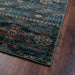 Rizzy Home Bellevue BV3954 Blue Border Area Rug