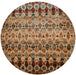 Rizzy Home Bellevue BV3966 Tan/Camel/Brown Ikat Area Rug