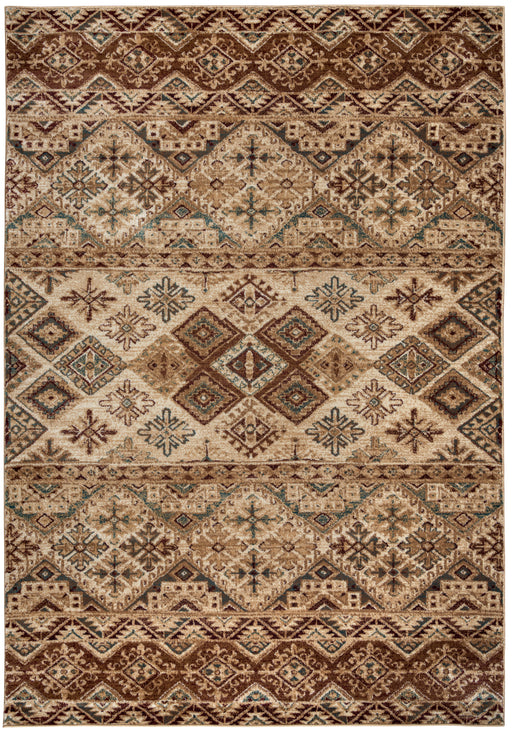 Rizzy Home Bellevue BV3992 Ivory Ornamental Area Rug