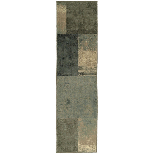 Oriental Weavers Brentwood Brown/Green Geometric 2061Z Area Rug