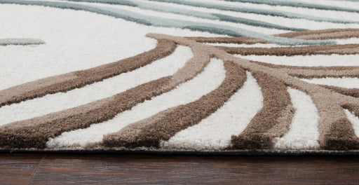 Rizzy Home Cabot Bay CA368A Cream Coastal Area Rug