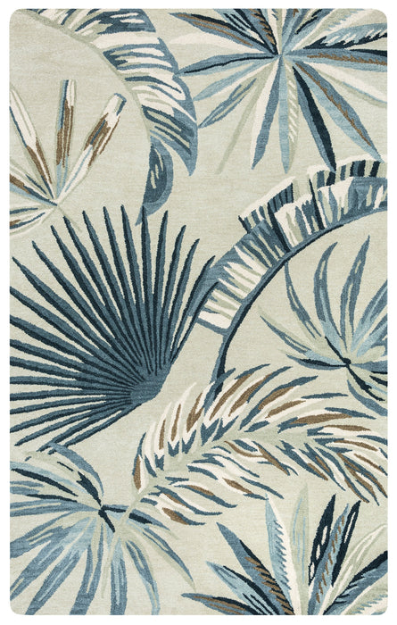 Rizzy Home Cabot Bay CA9470 Khaki Coastal Area Rug