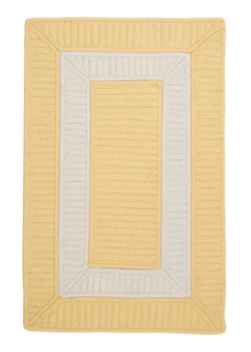 Colonial Mills Rope Walk CB90 Yellow Indoor/Outdoor Area Rug