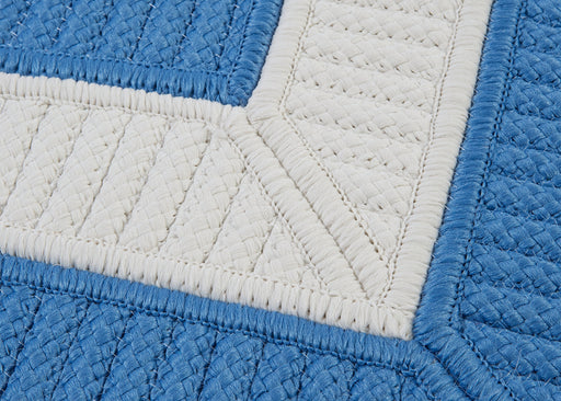 Colonial Mills Rope Walk CB95 Blue Ice Indoor/Outdoor Area Rug