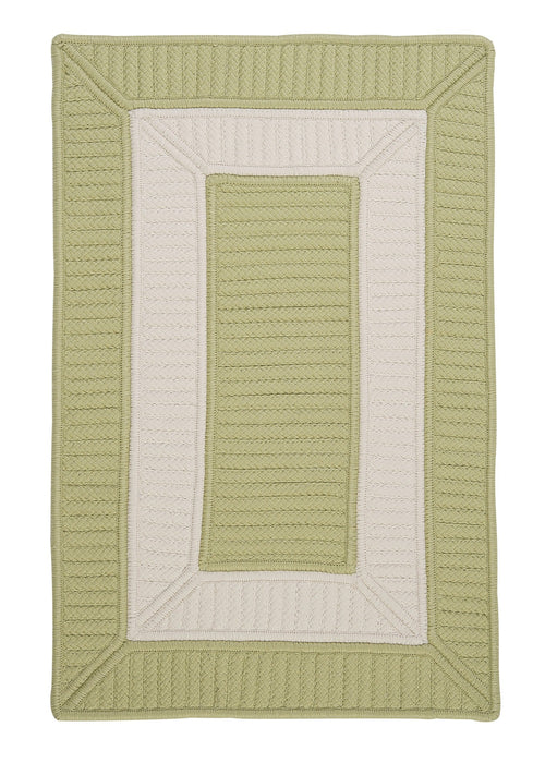 Colonial Mills Rope Walk CB96 Celery Indoor/Outdoor Area Rug
