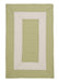 Colonial Mills Rope Walk CB96 Celery Indoor/Outdoor Area Rug