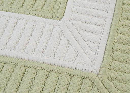 Colonial Mills Rope Walk CB96 Celery Indoor/Outdoor Area Rug
