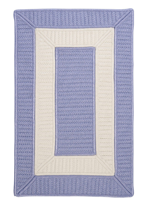 Colonial Mills Rope Walk CB98 Amethyst Indoor/Outdoor Area Rug