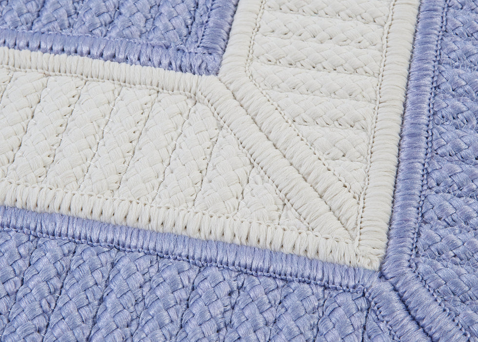 Colonial Mills Rope Walk CB98 Amethyst Indoor/Outdoor Area Rug