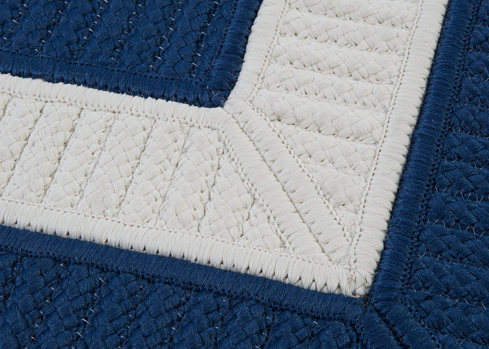 Colonial Mills Rope Walk CB99 Navy Indoor/Outdoor Area Rug