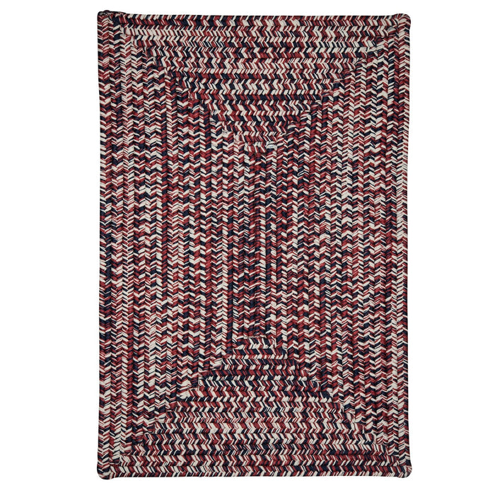 Colonial Mills Corsica CC29 Patriotic Indoor/Outdoor Area Rug
