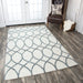 Rizzy Home Caterine CE9482 Khaki Trellis Area Rug