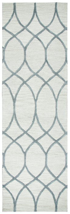 Rizzy Home Caterine CE9482 Khaki Trellis Area Rug