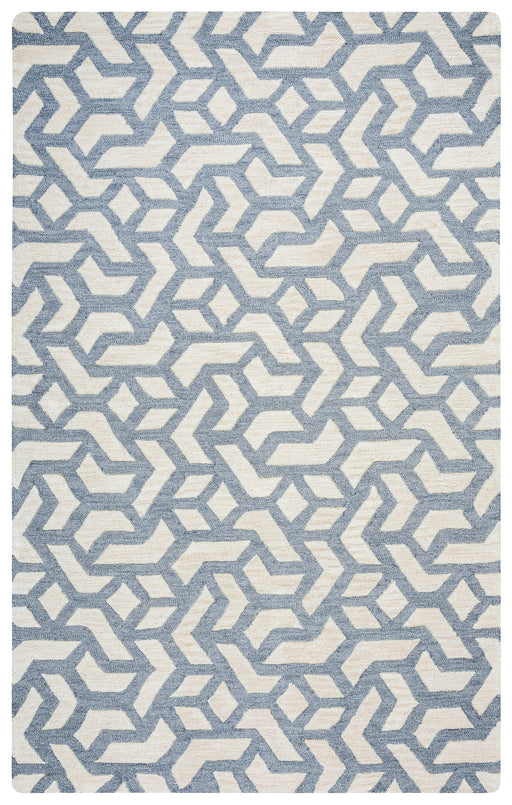 Rizzy Home Caterine CE9500 Off White Geometric Area Rug