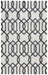 Rizzy Home Caterine CE9526 Gray Trellis Area Rug