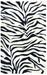 Rizzy Home Craft CF0783 Off White Animal Print Area Rug