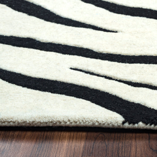 Rizzy Home Craft CF0783 Off White Animal Print Area Rug