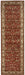 Rizzy Home Craft CF0816 Red Border Area Rug