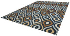 Rizzy Home Carrington CG4801 Black Trellis Area Rug