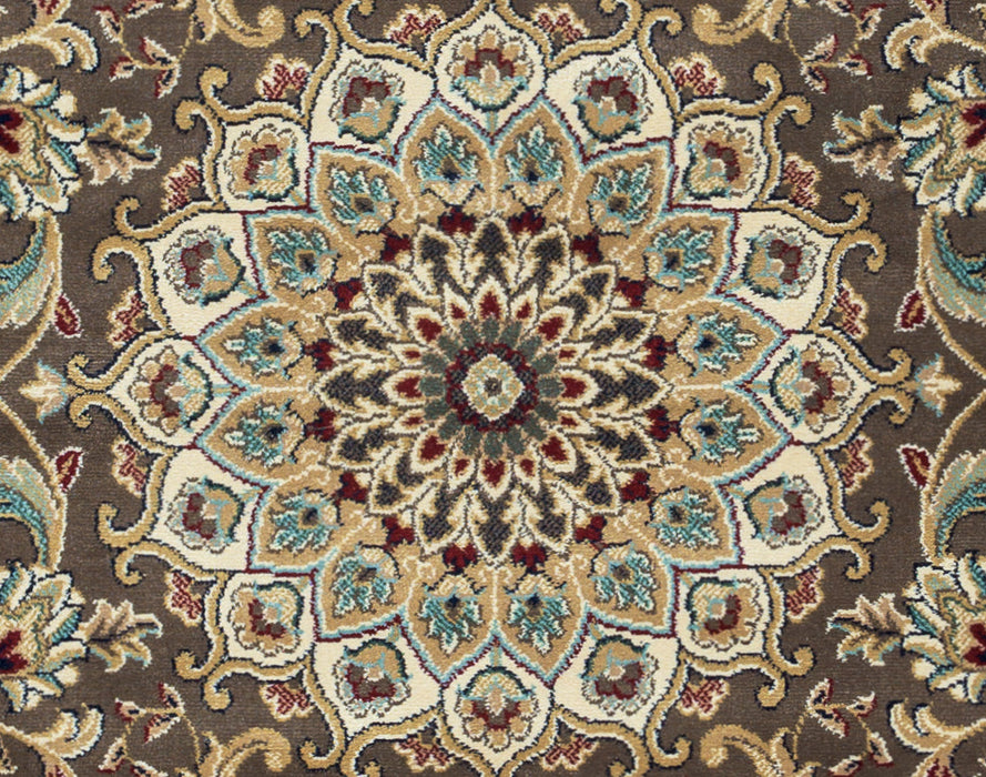 Rizzy Home Chateau CH4196 Brown Border Area Rug