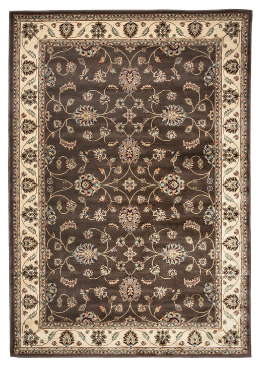 Rizzy Home Chateau CH4215 Brown Border Area Rug