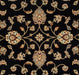 Rizzy Home Chateau CH4218 Black Border Area Rug
