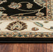 Rizzy Home Chateau CH4218 Black Border Area Rug