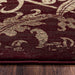 Rizzy Home Chateau CH4436 Burgundy Ornamental Area Rug
