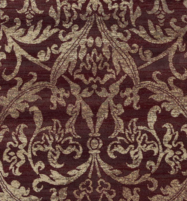 Rizzy Home Chateau CH4436 Burgundy Ornamental Area Rug