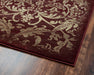 Rizzy Home Chateau CH4436 Burgundy Ornamental Area Rug