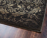 Rizzy Home Chateau CH4437 Black/Brown Ornamental Area Rug