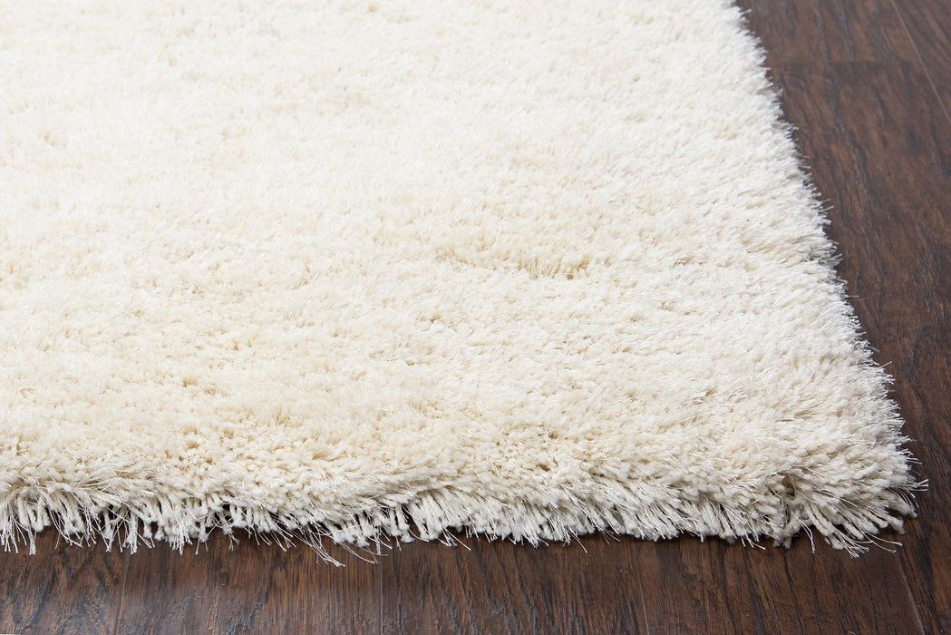 Rizzy Home Commons CO161A Ivory Solid Area Rug