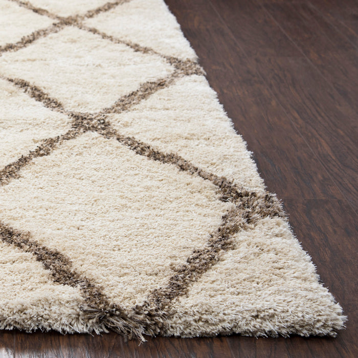Rizzy Home Commons CO200A Ivory Solid Area Rug