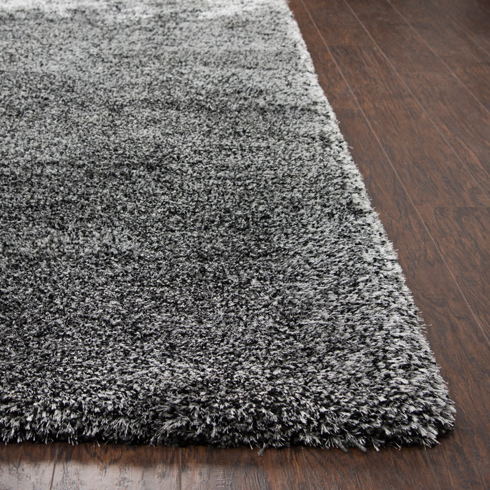 Rizzy Home Commons CO293A Black Solid Area Rug
