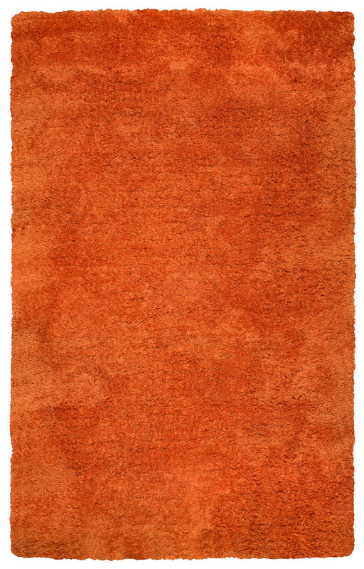 Rizzy Home Commons CO8364 Orange Solid Area Rug