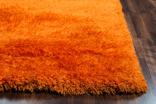 Rizzy Home Commons CO8364 Orange Solid Area Rug