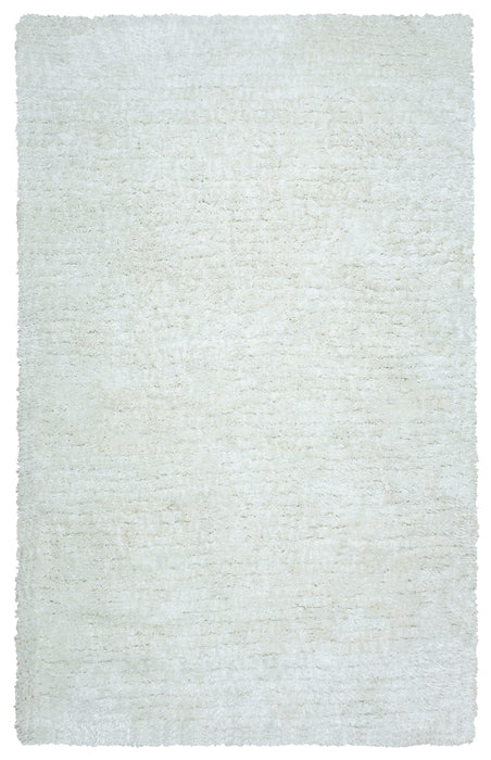 Rizzy Home Commons CO8365 White Solid Area Rug