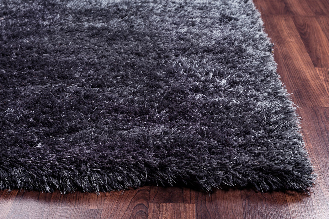 Rizzy Home Commons CO8368 Gray Solid Area Rug