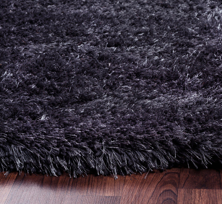 Rizzy Home Commons CO8368 Gray Solid Area Rug