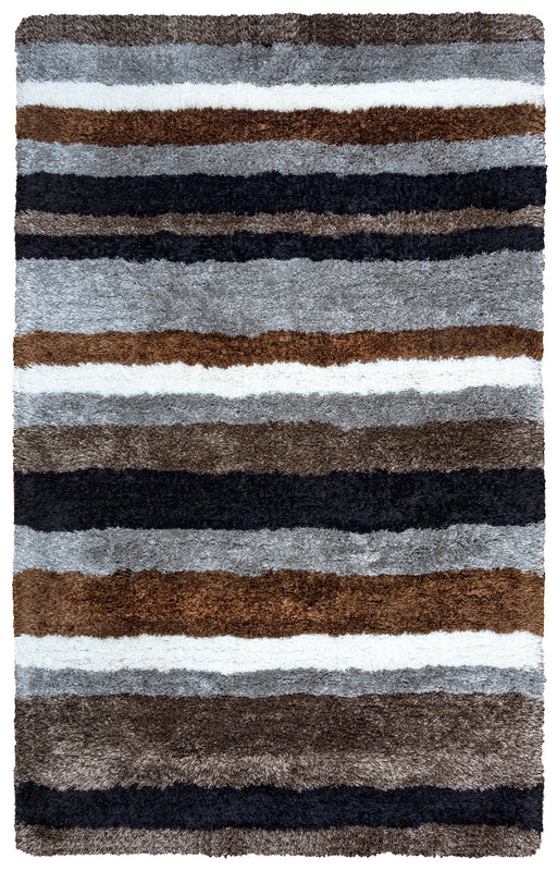 Rizzy Home Commons CO8371 Multi-Colored Striped Area Rug