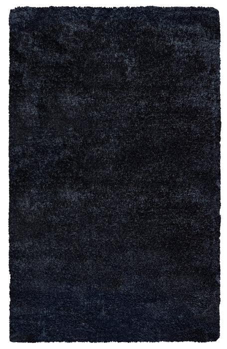 Rizzy Home Commons CO8419 Black Solid Area Rug